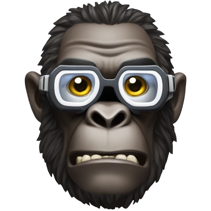 who do i know with a badass AI image generator?  I need a quick portrait hi res with the following prompt:  pixelated gorilla jumping on a trampoline wearing white VR goggles with the word atlas on the goggles emoji
