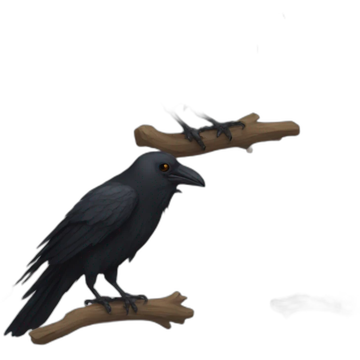 dead crows emoji