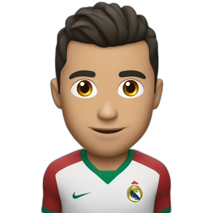 CR7 AVEC UNE MOUCHE emoji