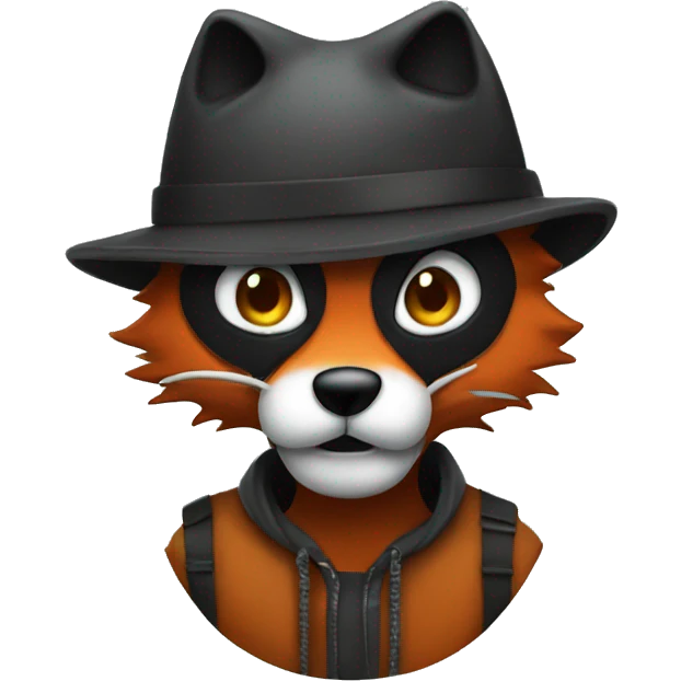 robber fox emoji