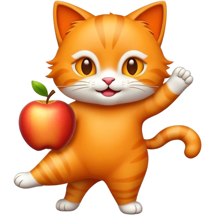 dancing cat emoji, like apple emoji emoji
