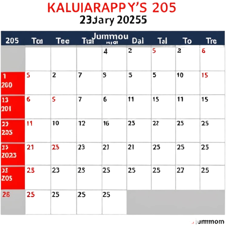 календарь с датой 23 декабря 2025
 emoji