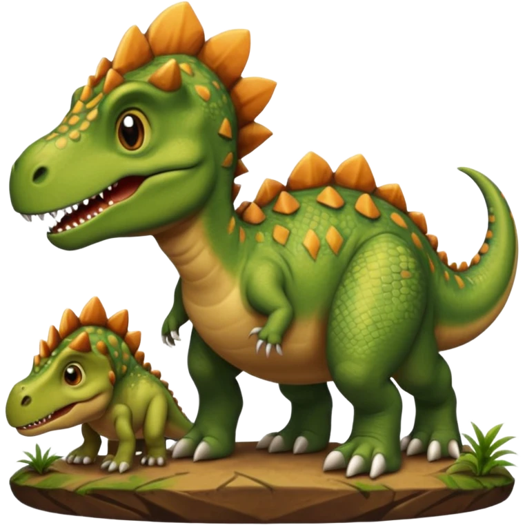 Dinusaurios realistas emoji