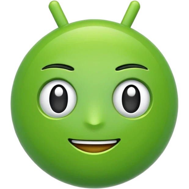 Emoji logo de android  emoji