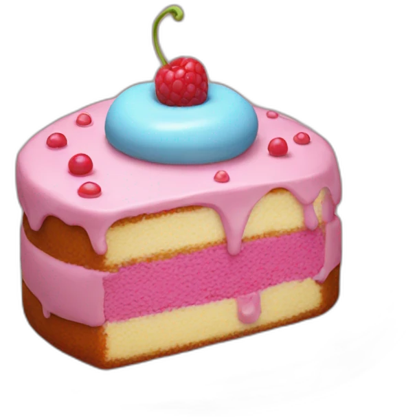 Totally-perfect-shaped-cake emoji