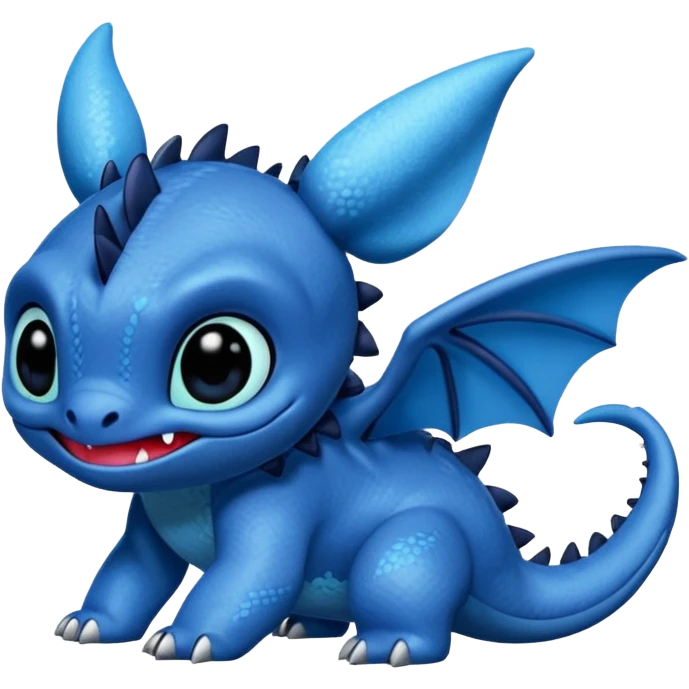 Toothless-Stitch-Fakémon-hybrid-creature (full body)  emoji