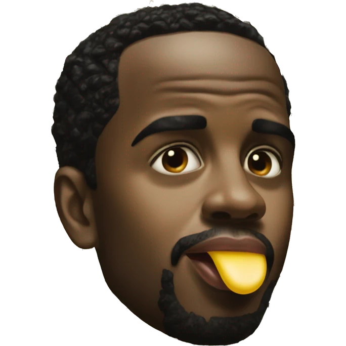 P. Diddy licking his lips emoji