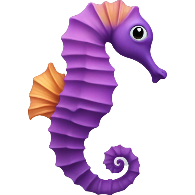 2 seahorses with tails emoji