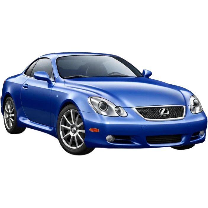 Lexus SC300 best view blue color emoji