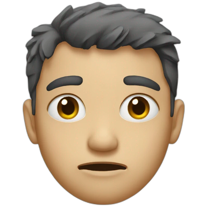 broken face emoji