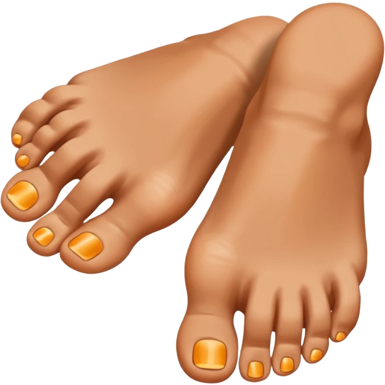 Interlinked toes  emoji