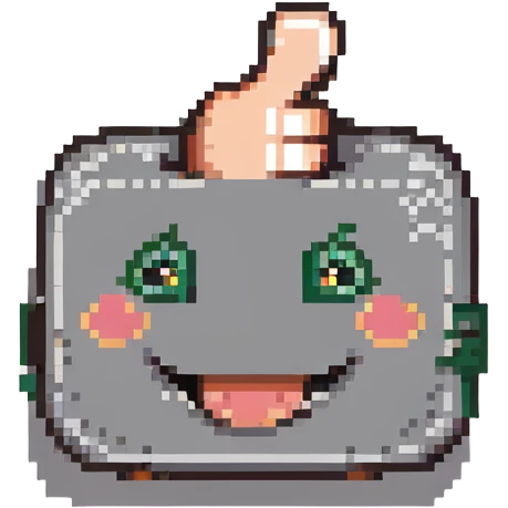 smiling face with thumbs up emoji