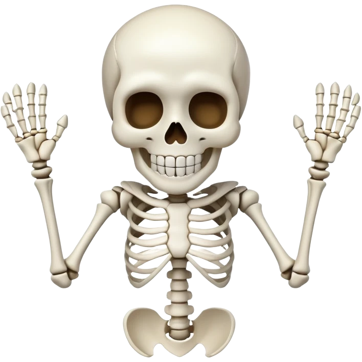 Skeleton funny  emoji