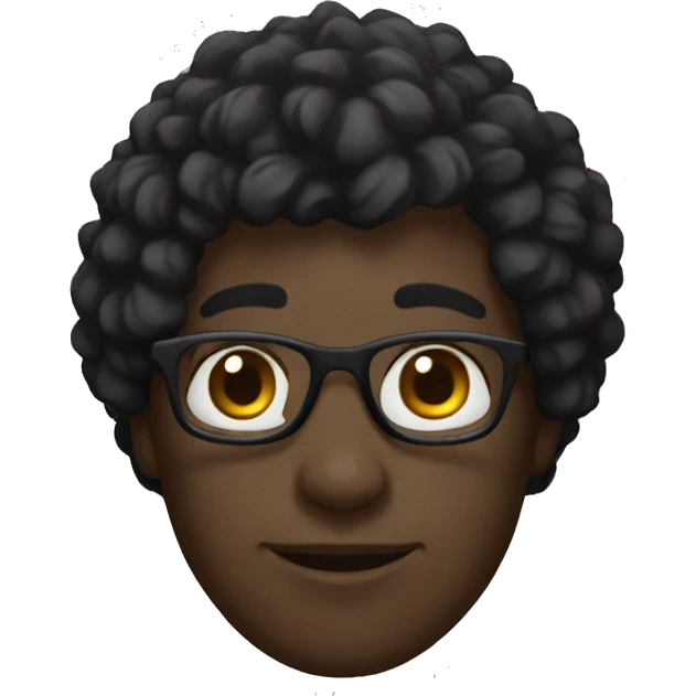 Black rabdudle emoji