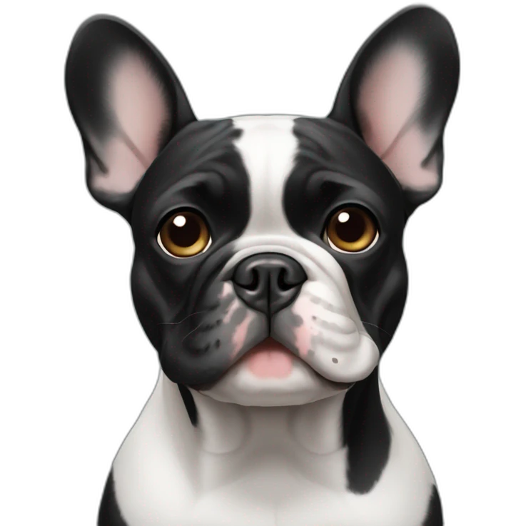black-french-bulldog emoji