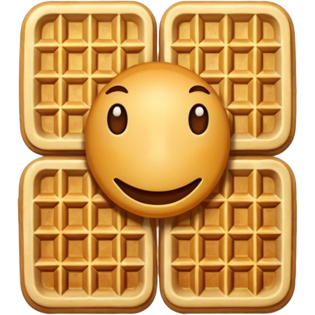 waffle fry emoji