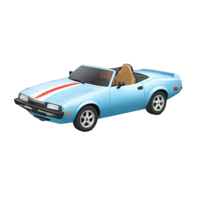 Voiture de course emoji