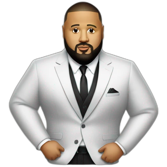 dj khaled wearing a suit emoji