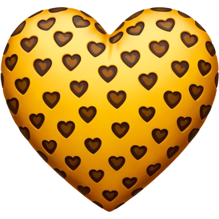 Leopar heart  emoji