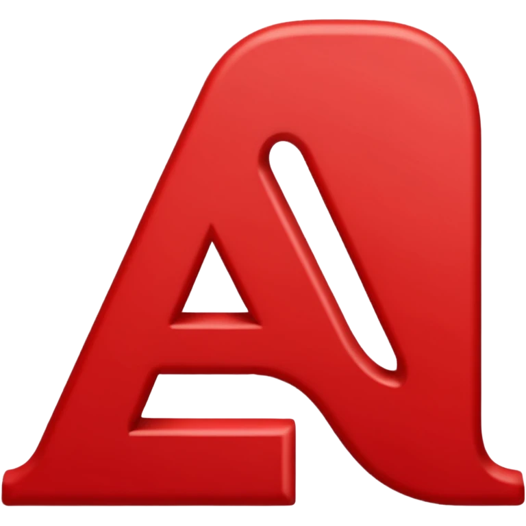 letter a emoji