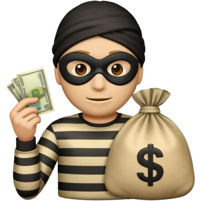 Creat a robber emoji emoji