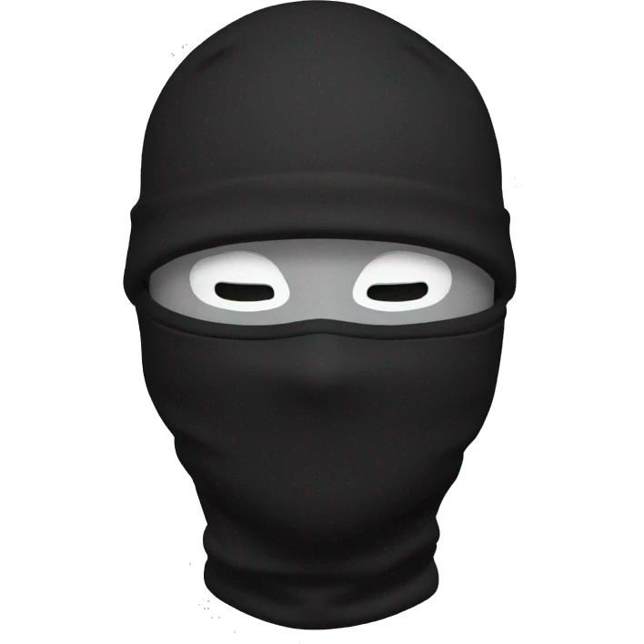 ninja ski mask emoji