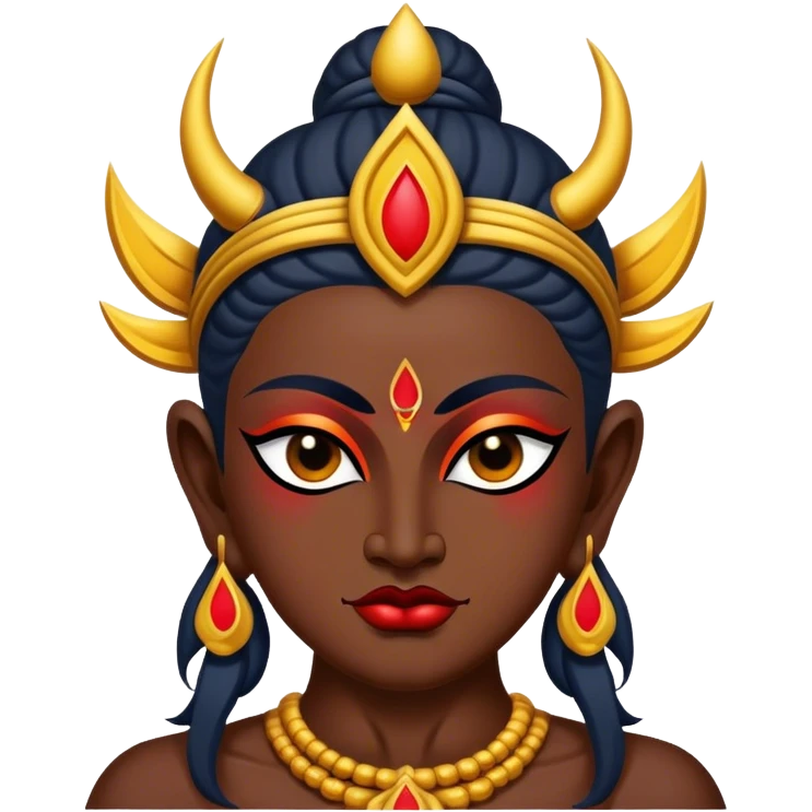 buddhist god kali emoji