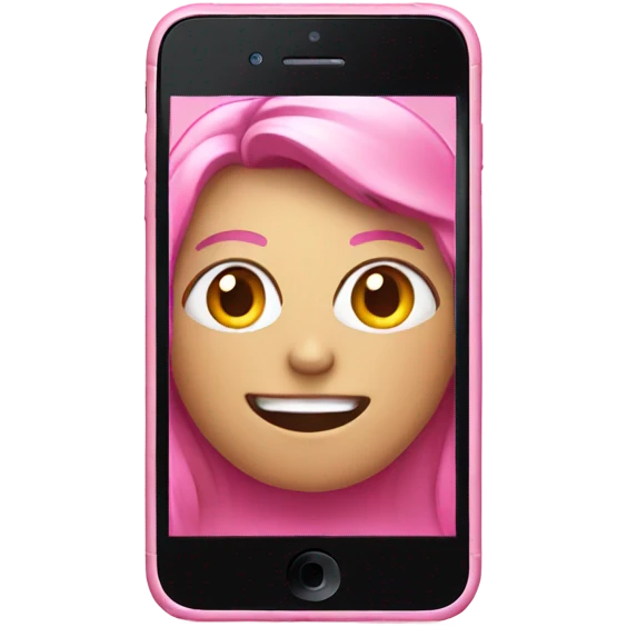 pink iphone  emoji