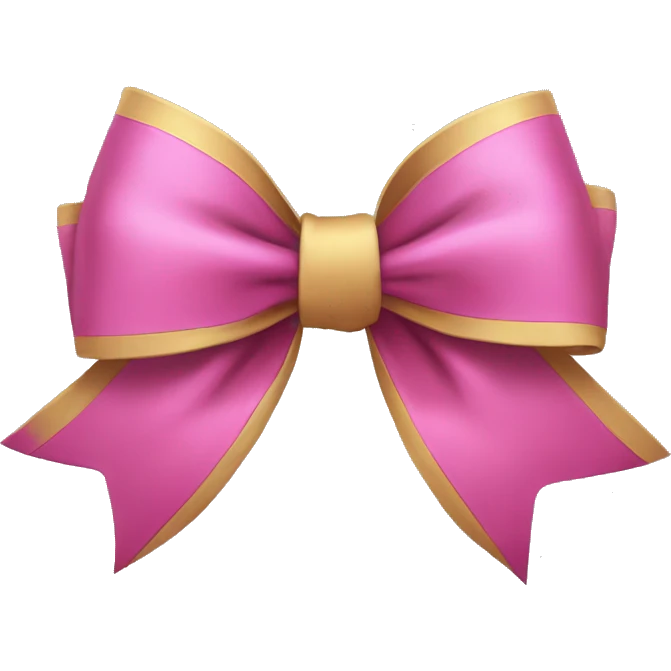 Layered bow emoji