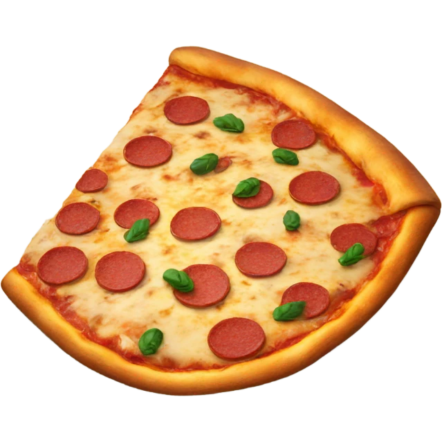 Christmas pizza emoji