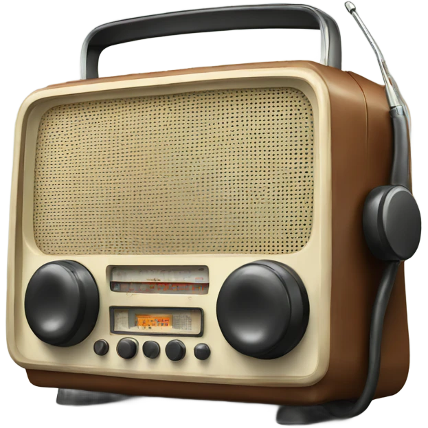 Tube radio emoji