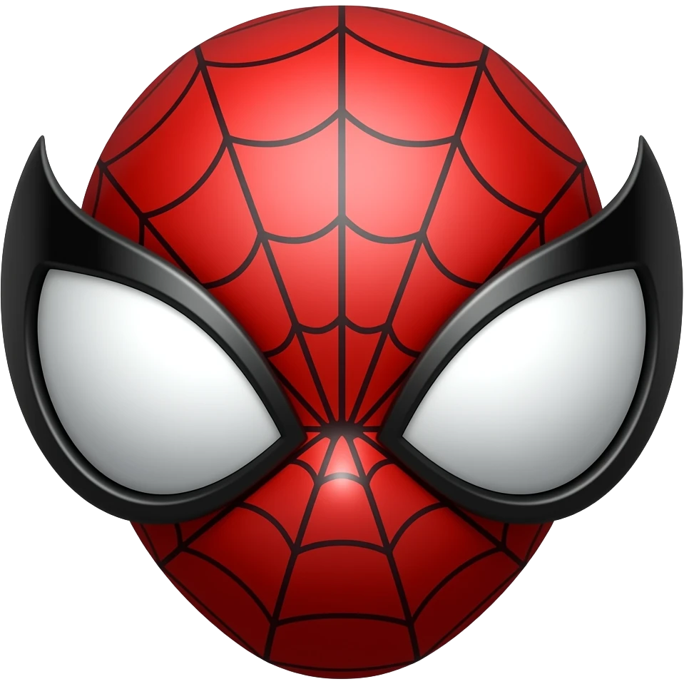 Spiderman eyes emoji