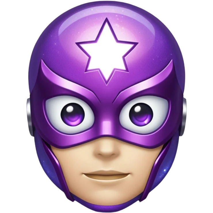 glitter purple marvel emoji