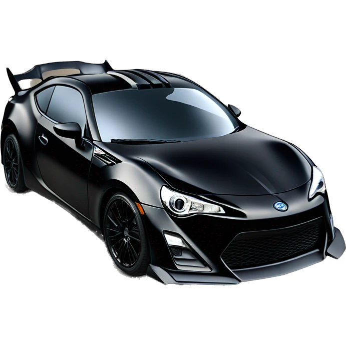 Darth Vader and Batman themed Scion FR-S  emoji