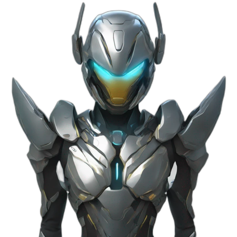 futuristic armored Omega Energy breastplate radiating omega energy emoji