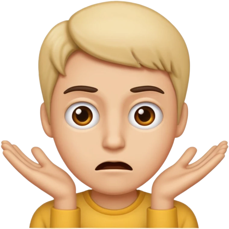 Annoyed, and don’t care and funny   emoji