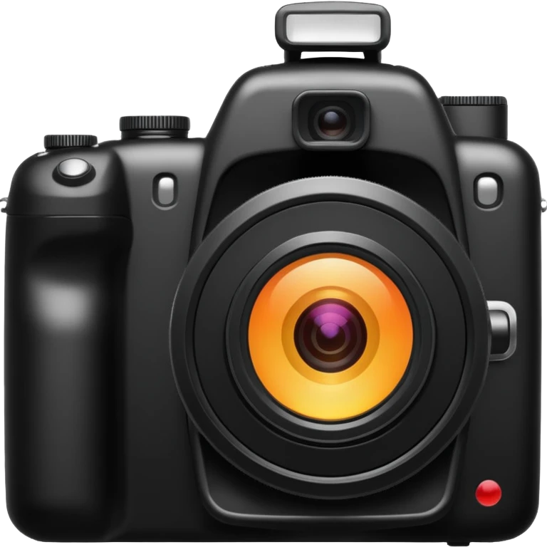 silueta camara fotos emoji