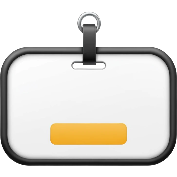 name tag emoji