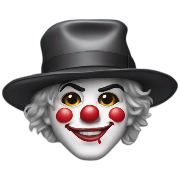 michael jackson clown emoji