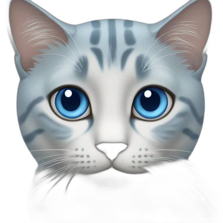Cat-blue-eyes emoji