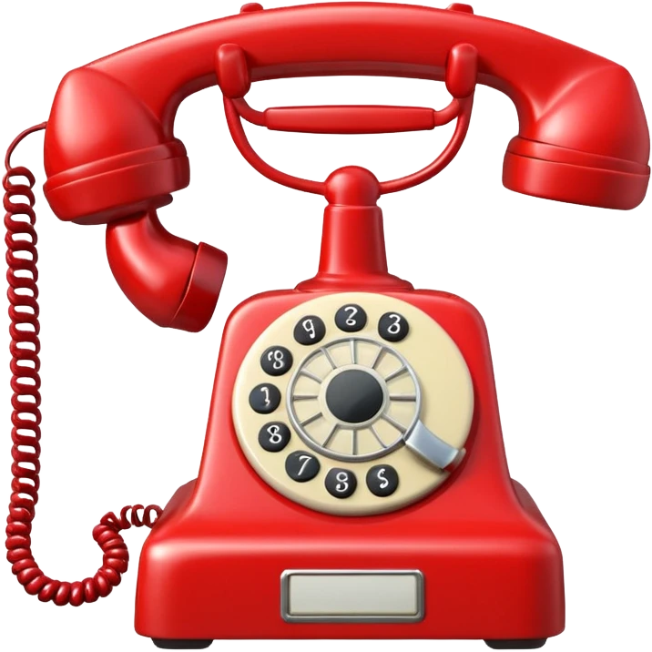 red phone ringing emoji