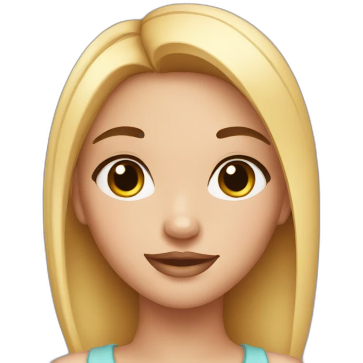 girl with beauty spot emoji