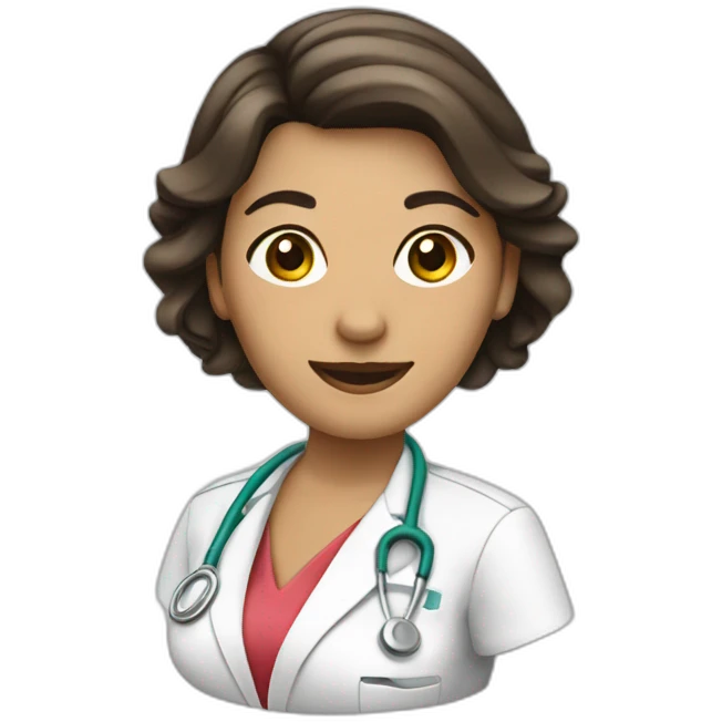 Woman-nurse-tail emoji