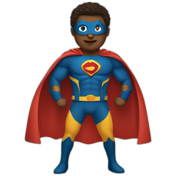 super hero emoji