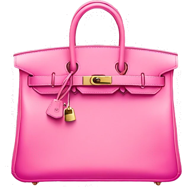 Pink Hermes Birkin Bags emoji