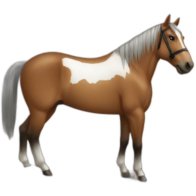 horsepiano emoji