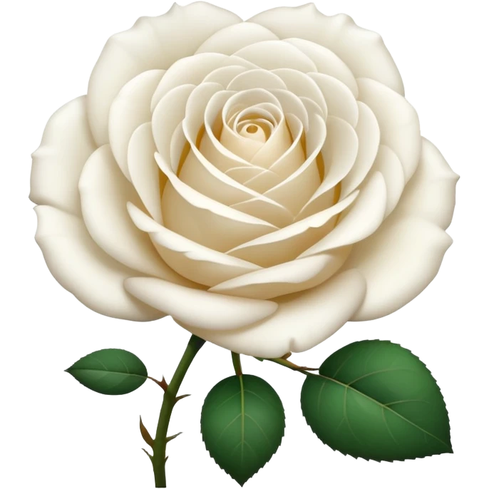 White rose emoji emoji