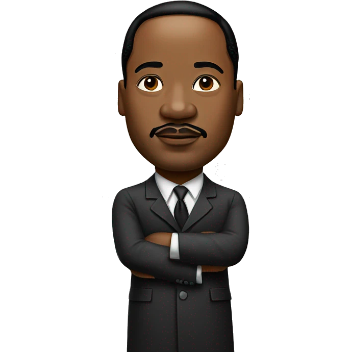 Martin Luther king emoji