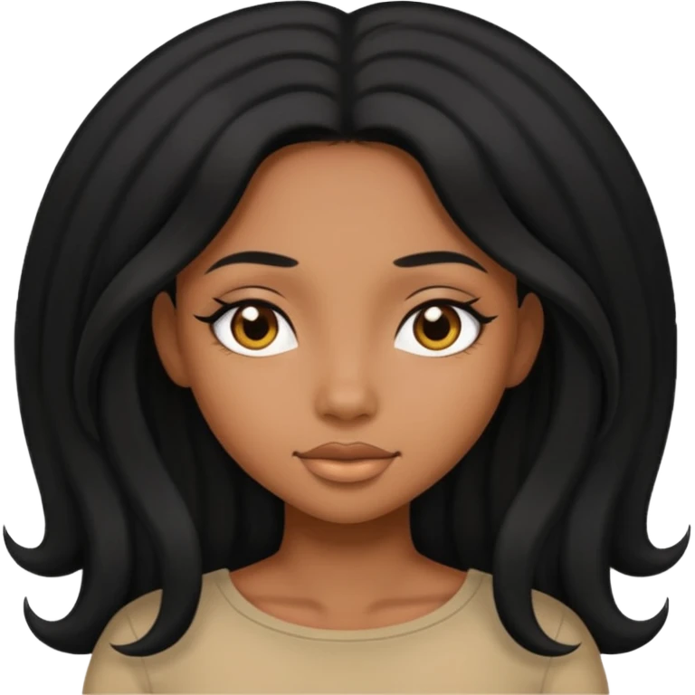 Black girl booty emoji