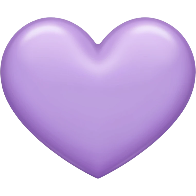 Pastel purple heart emoji
